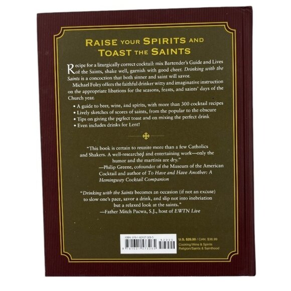 Drinking with the Saints: The Sinners Guide to a Holy Happy Hour Hardcover - Picture 2 of 16